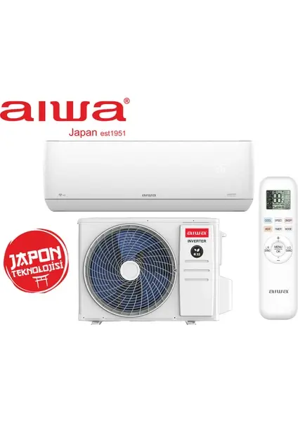 EXCULISIVE Serisi Duvar Tipi Split Klima 12000 Btu
